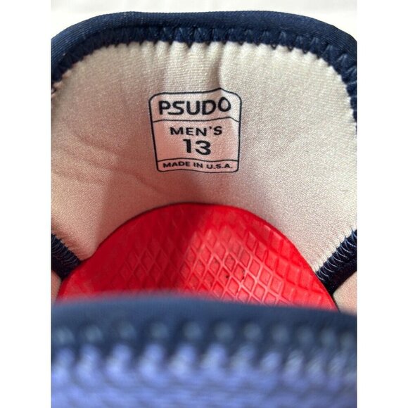 Psudo Court Blue Multicolor Slip On Stretch Sneaker Mens Size 13 - Picture 12 of 12